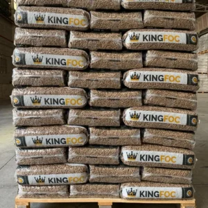 Pallet da 77 sacchi di pellet KINGFOC ENplus A1